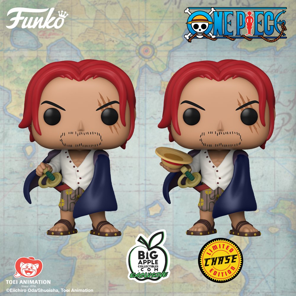 Funko på Twitter: Coming Soon: Pop! Animation: One Piece - Shanks (Big Apple Collections exclusive.) Pre-order this treasured exclusive now! https://t.co/MGcJLxLI1d #Funko #FunkoPop #OnePiece @BACStore @ToeiAnimation https://t.co/CPbaSacRsr / Twitter