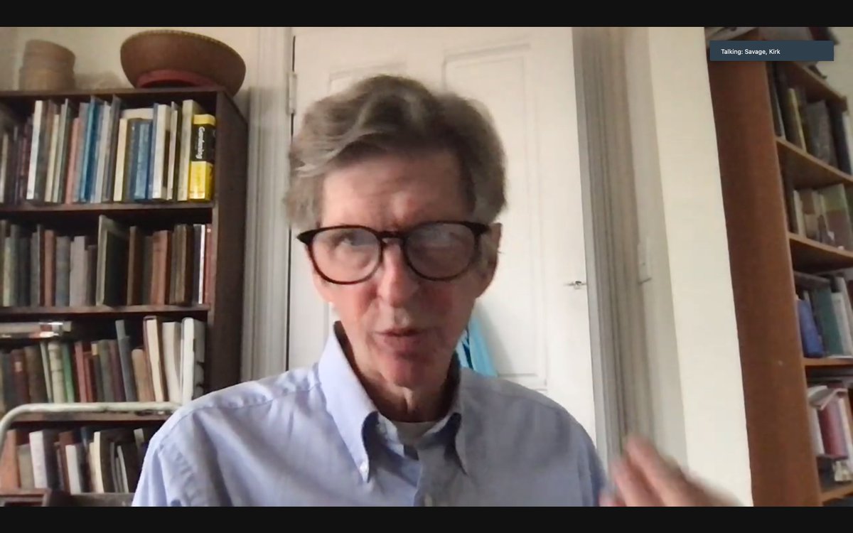 “#Monuments come into being because there’s already been a process of memorialization and myth-making that make them possible.”

 - Professor Kirk Savage of <a href="/PittTweet/">University of Pittsburgh</a> @DietrichSchool &amp; <a href="/Monument_Lab/">Monument Lab</a> during today's <a href="/CMU_MAM/">CMU Arts Management</a> Speaker Series

#PublicArt #IntelligentAction