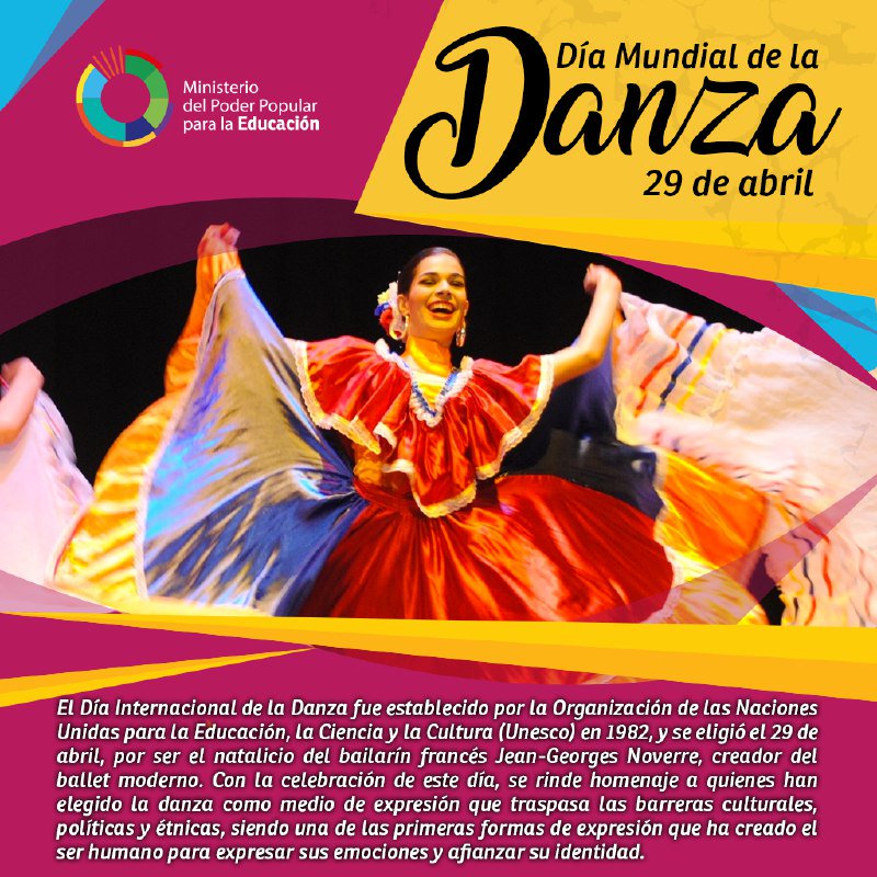 Día mundial.de la danza.