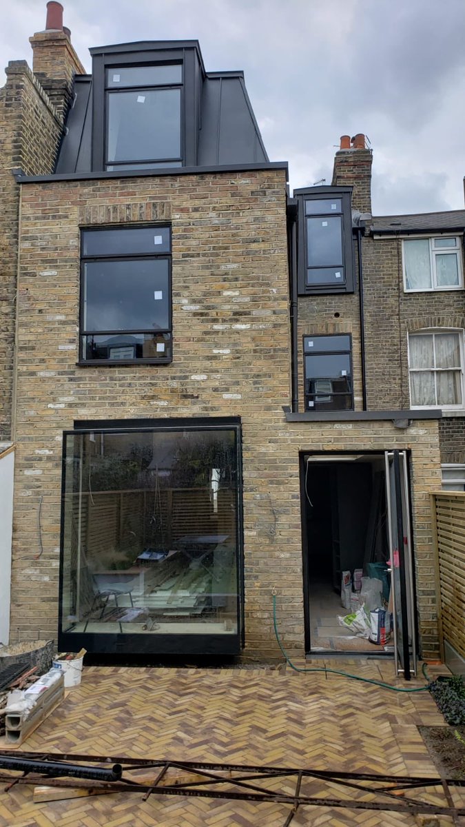 Windows finally arrive for our Balham site