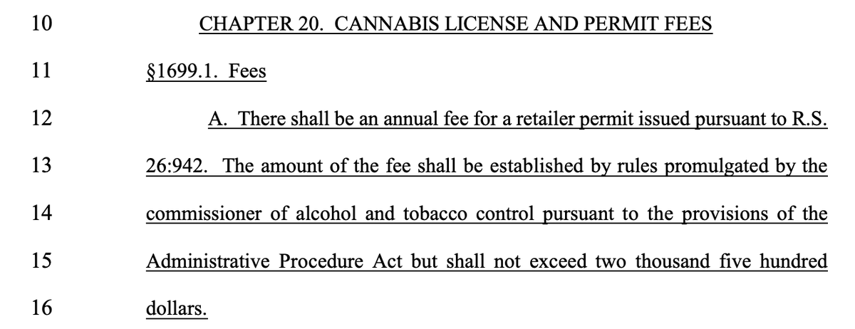 tomangell's tweet photo. TODAY: Louisiana House committees approved bills to set up a licensing system if marijuana is legalized and amend hemp regulations to allow for CBD-infused foods and beverages, among other changes.

A cannabis legalization bill advanced earlier this week.

https://t.co/1P29keH0Y4 https://t.co/N0WLIsfy2w