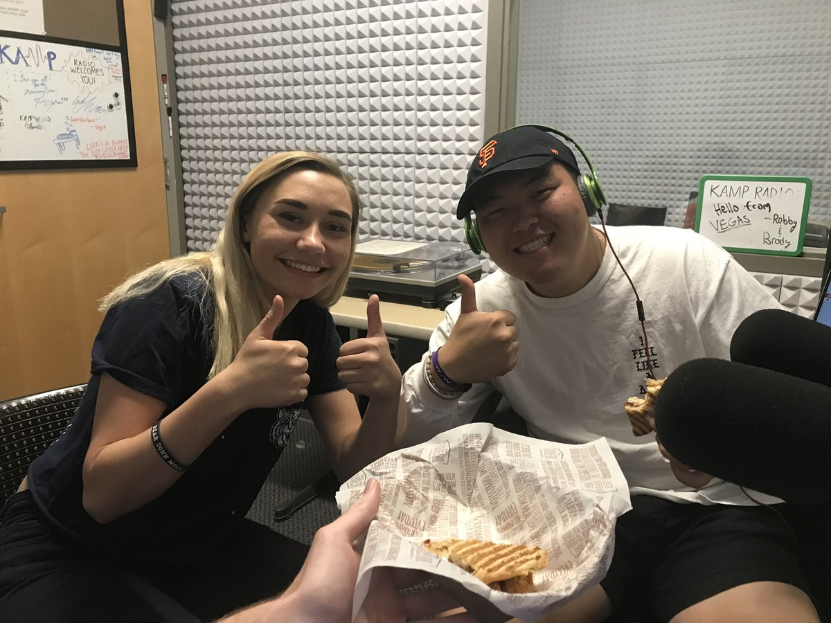 Hey everyone! At 2 today, the final edition of “Brody and Erik’s Super Sports Radio Show” will air on <a href="/KAMP_Radio/">KAMP Student Radio</a>.

As @echw1998 and I get set to graduate, we are so incredibly thankful for everyone who has listened, called in, tweeted over the last 4 years.

Bear Down!