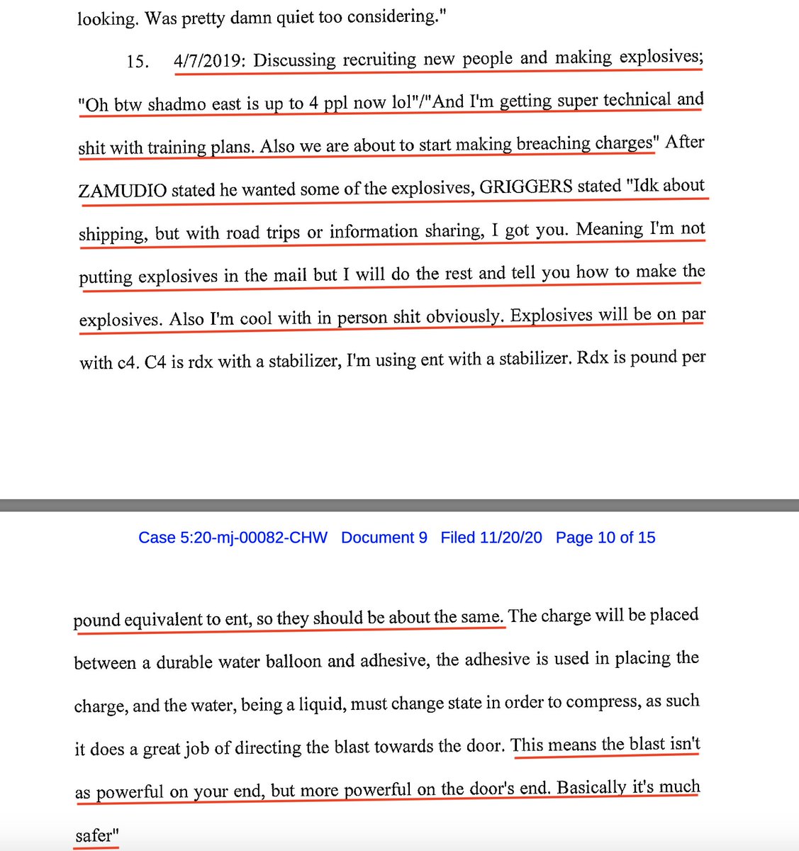  #WilkinsonCounty  #Georgia Sheriff Deputy Cody Griggers said on 4/7/2019 he was recruiting other LEO to his terror group. "BTW, ShadMo East is up to 4 people now...also we are about to start making breaching charges," he wrote "I can figure out if my dept is siding w/ the enemy."