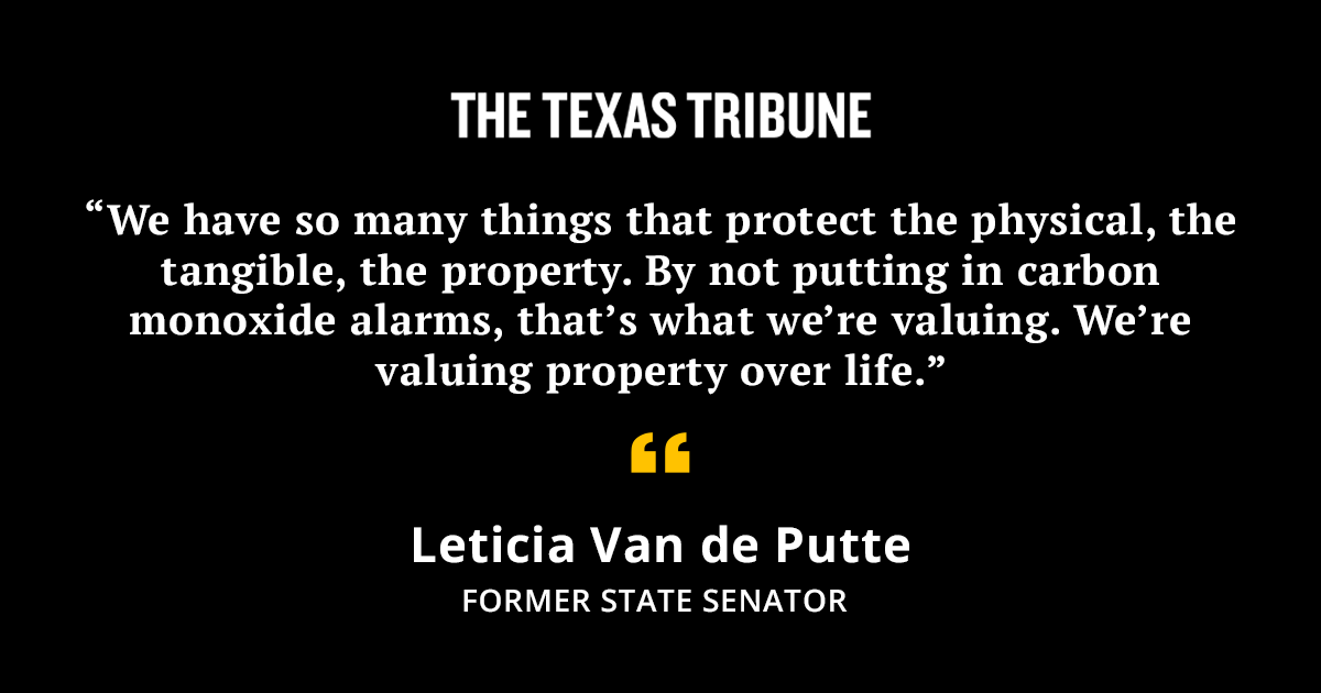13/13 The bill's co-author, former state Sen. Leticia Van de Putte can't shake the feeling that the failure cost lives.  http://bit.ly/32Wm3P8 