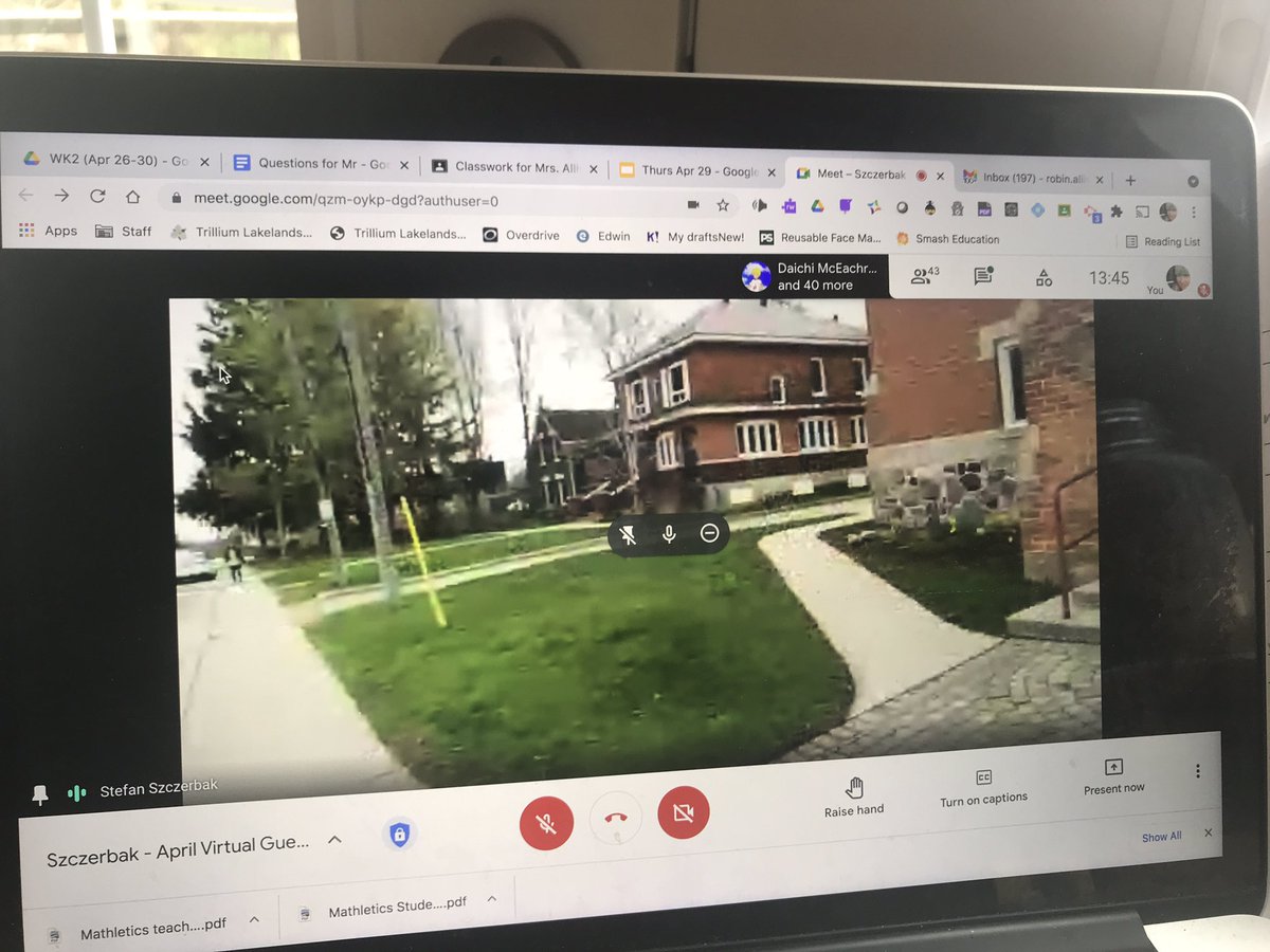 Constantly “reimagining” learning in this ever changing world. Today we were able to continue our monthly guest speaker series through a virtual walking tour focusing on Land Use Planning in Bracebridge. <a href="/MacaulayPS/">Macaulay PS</a>