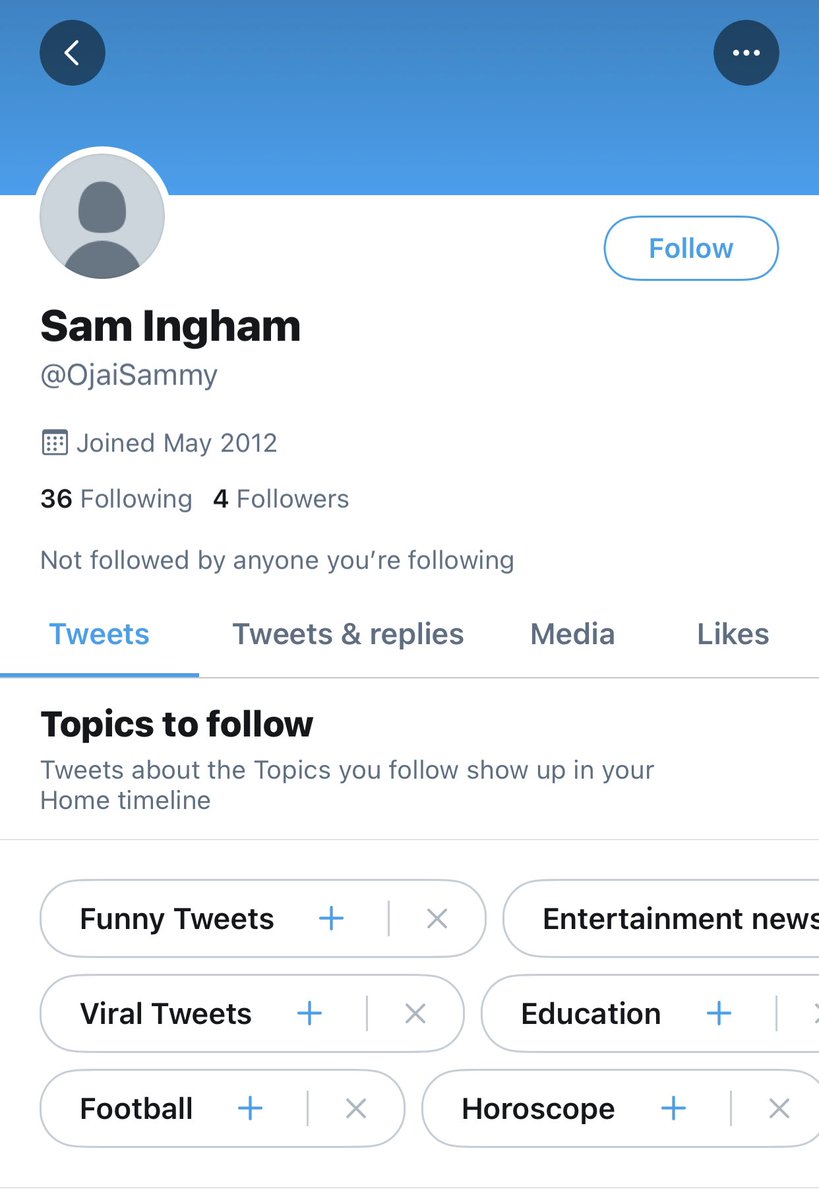 I just found Sam Ingham’s twitter  @OjaiSammy and look for yourself who is he following, yep you guessed it’s  @lawyersforbrit and yes it’s a legit, receipts in the following tweet