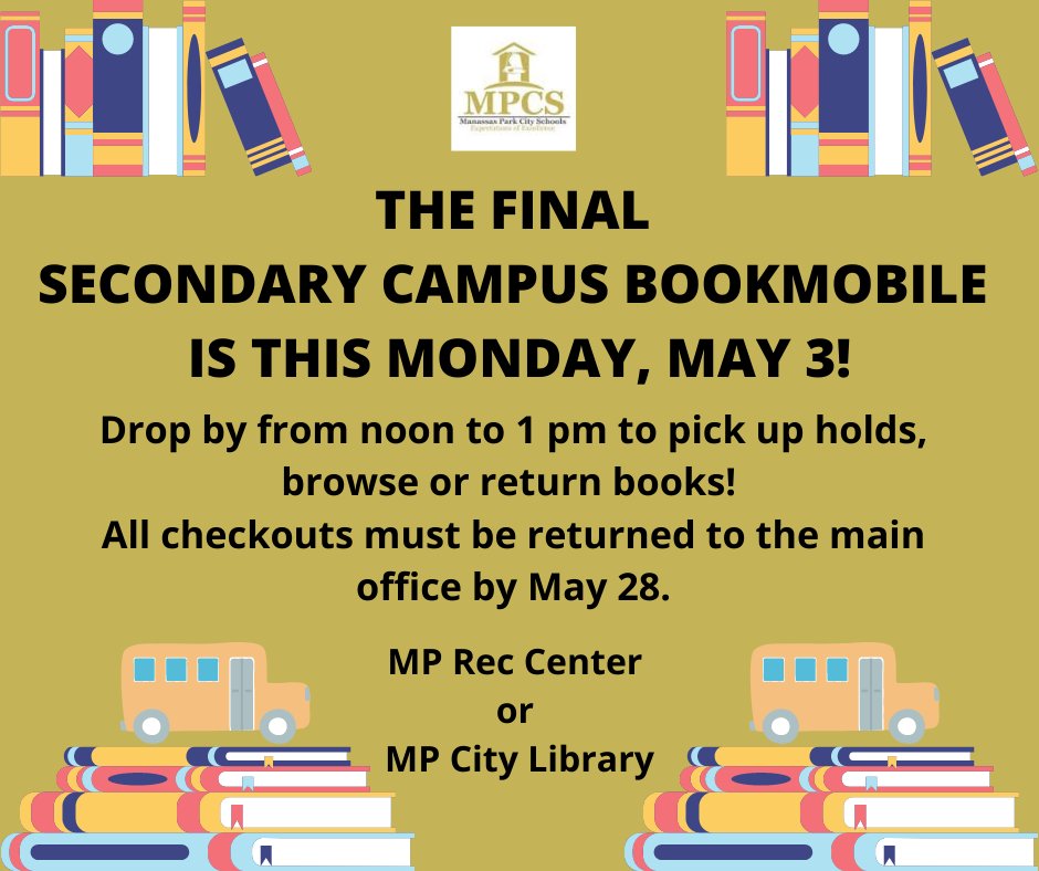 MPHSCougarsRead's tweet image. @MPHSVACougars @MpMiddle @LibraryMPMS #libraryaccess #literacy