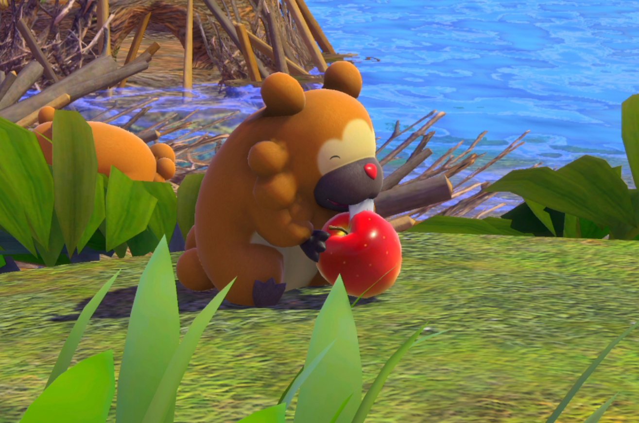 もつく 謎の緑色vtuber Newポケモンスナップ ひたすらビッパがかわいい Newポケモンスナップ