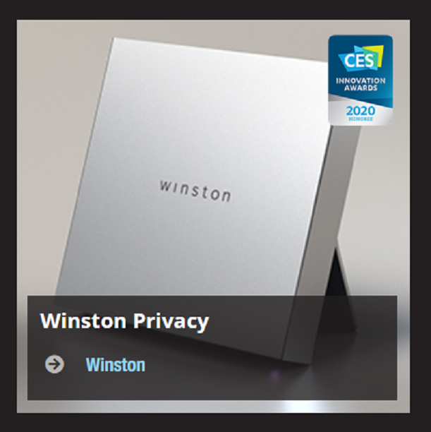 Each year, the Consumer Technology Association hosts the CES Innovation Awards, honoring outstanding design and engineering in consumer technology products. Winston was proud to be recognized as a CES Innovation Award winner in 2020!

#tbt #CES #dataprivacy #winstonprivacy