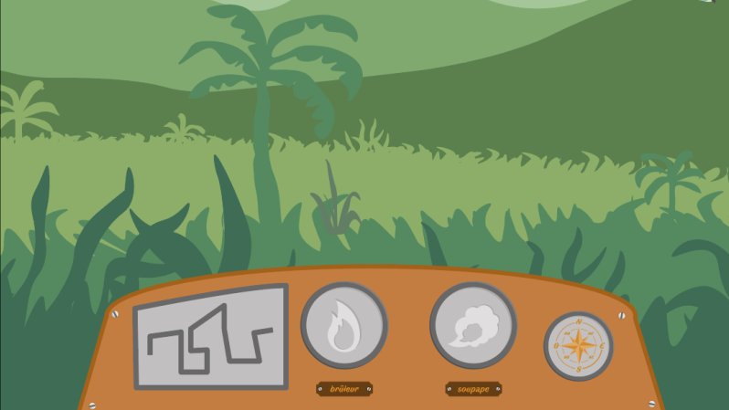 Retour sur Explorêve - Immersion 3 : Viens découvrir l’orientation et la navigation avec une carte et une boussole ! Tu auras les commandes du ballon songes pour le guider à travers trois univers en suivant l’itinéraire et en utilisant les courant d’air pour la direction. ☁️