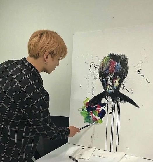 artists. Mike and Jungkook