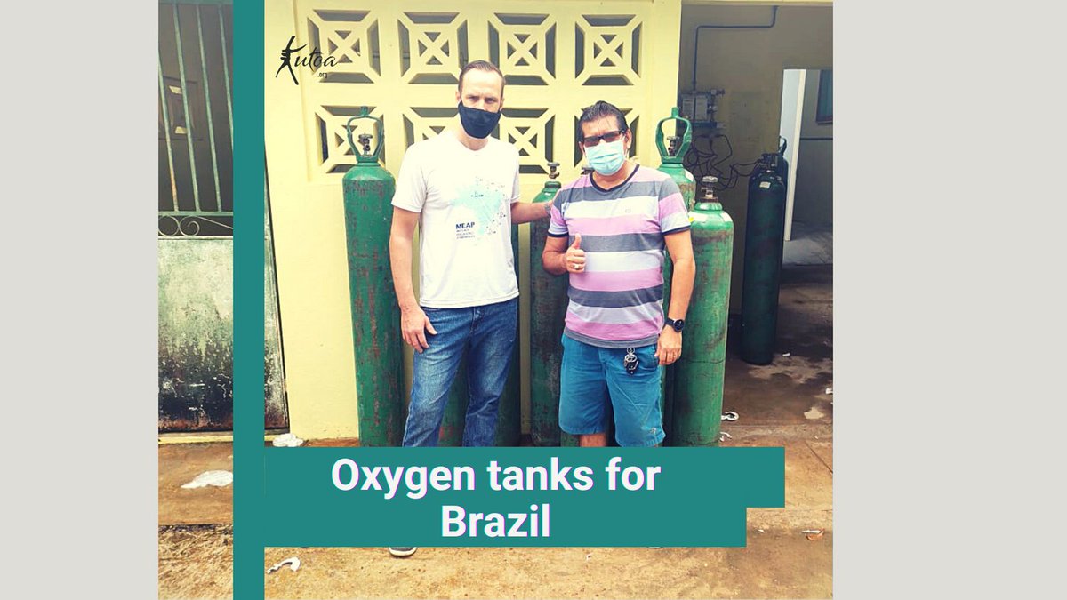 #COVID19 has overwhelmed the medical infrastructures in place. Hospitals 🏥 in remote areas are experiencing  shortages of oxygen tanks to care for their patients.

kutoa.org/projects/oxyge…

#kutoaorg #healthcare #oxygen #amazon