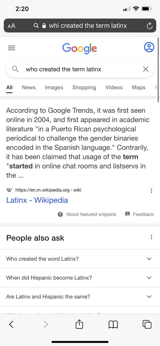 LOL ADDITIONALLY LATINX WAS CREATED BY GRINGOS so get the fuck out of my face saying that.