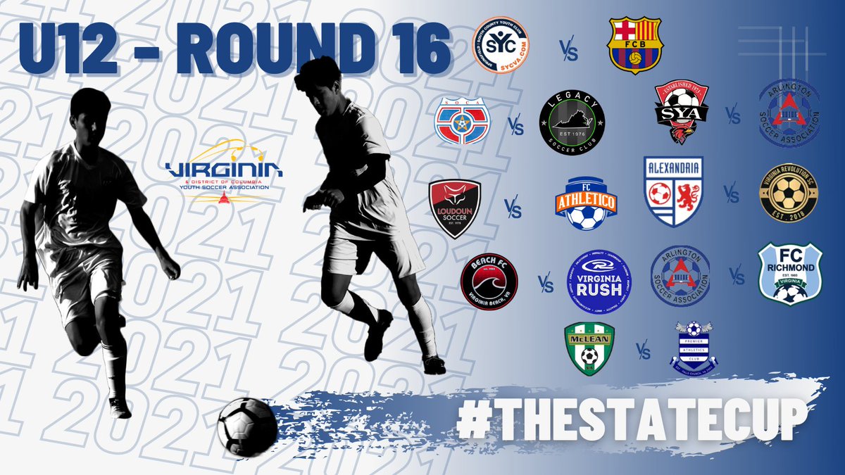 🚨The race to PVSTC continues this weekend with the 𝐑𝐨𝐮𝐧𝐝 𝐨𝐟 𝟏𝟔 𝗠𝗮𝘁𝗰𝗵𝗲𝘀 𝗳𝗼𝗿 𝗨𝟭𝟮 𝗕𝗼𝘆𝘀!!!! #THEVaStateCUP 

Tag us on social media over the weekend for the chance to WIN a $100 Publix Gift Card!!⏪