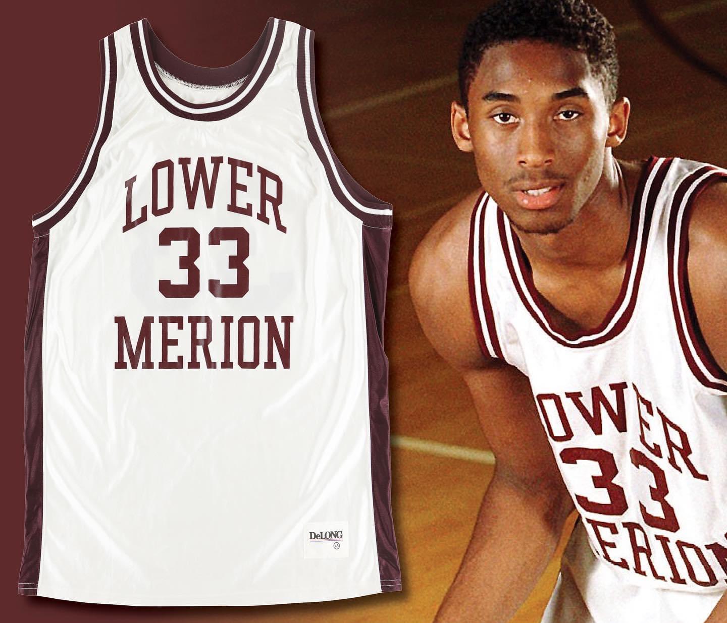 Game-Worn Kobe Bryant Lower Merion High School Jersey Up for Auction –  NBC10 Philadelphia