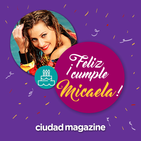 ciudad_magazine's tweet photo. ¡FELIZ CUMPLEAÑOS MICA! Hoy es el cumple de la actriz, deportista y panelista Micaela Viciconte. ¡Felicidades @MicaViciconte! https://t.co/zY4uxaqjgE