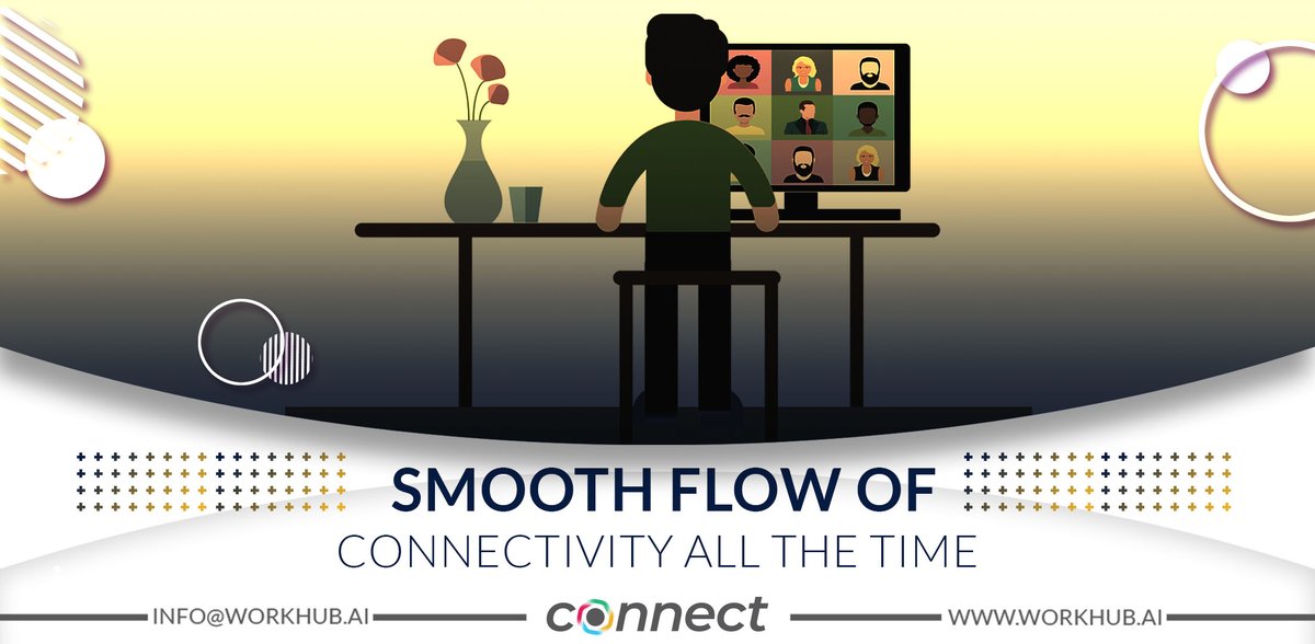 WorkHub Connect gives advanced stability for corporate communications as they require a great level of smoothness in connectivity without any interruption.

#WorkHubConnect #VideoConferencingSoftware #SmoothConnectivity