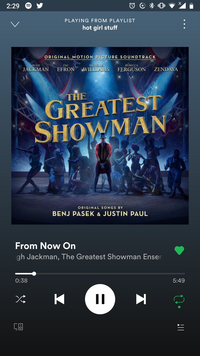 THIS IS THE BEST OFF THE GREATEST SHowMAN BYEmovie version is best version bc the first minute of the studio version is really quiet