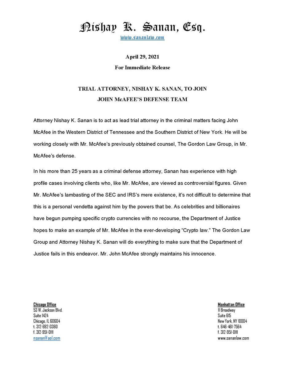 Nishay K. Sanan, Esq. (@k_nishay) / Posts / X