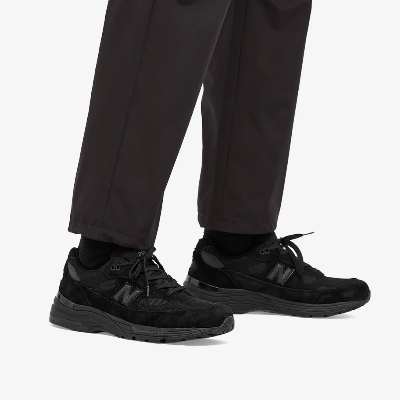 靴 New Balance 992 Triple Black US7 (25cm) New Balance 992 Made in USA Triple Black for sale | eBay