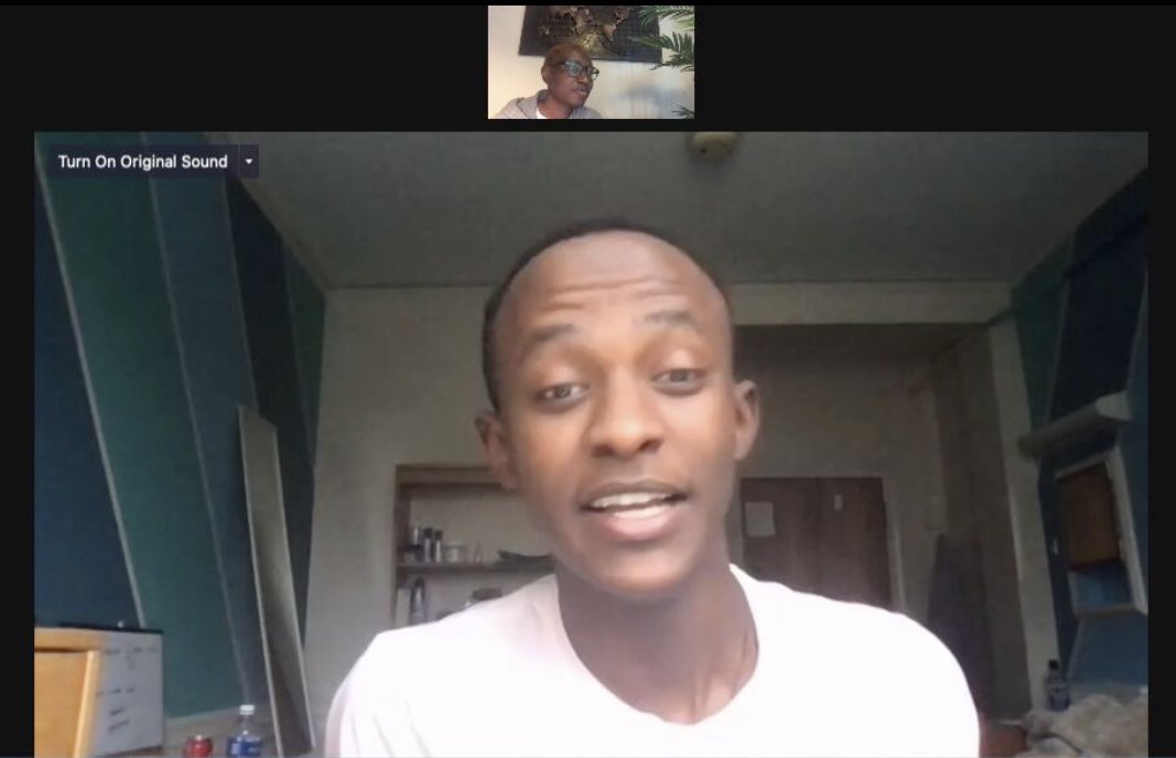 iniobongjesus's tweet photo. Introducing my @PGSFellowship mentee Hermon Kaysha. An amazing 19 year old Ethiopian American computer sci undergrad at #MIT who will be interning at #firstmode this summer. He is full of life and energy and is the hope of #Africa! @efrankplanetary keep an eye on this one for me! https://t.co/buIOM5q0Mj