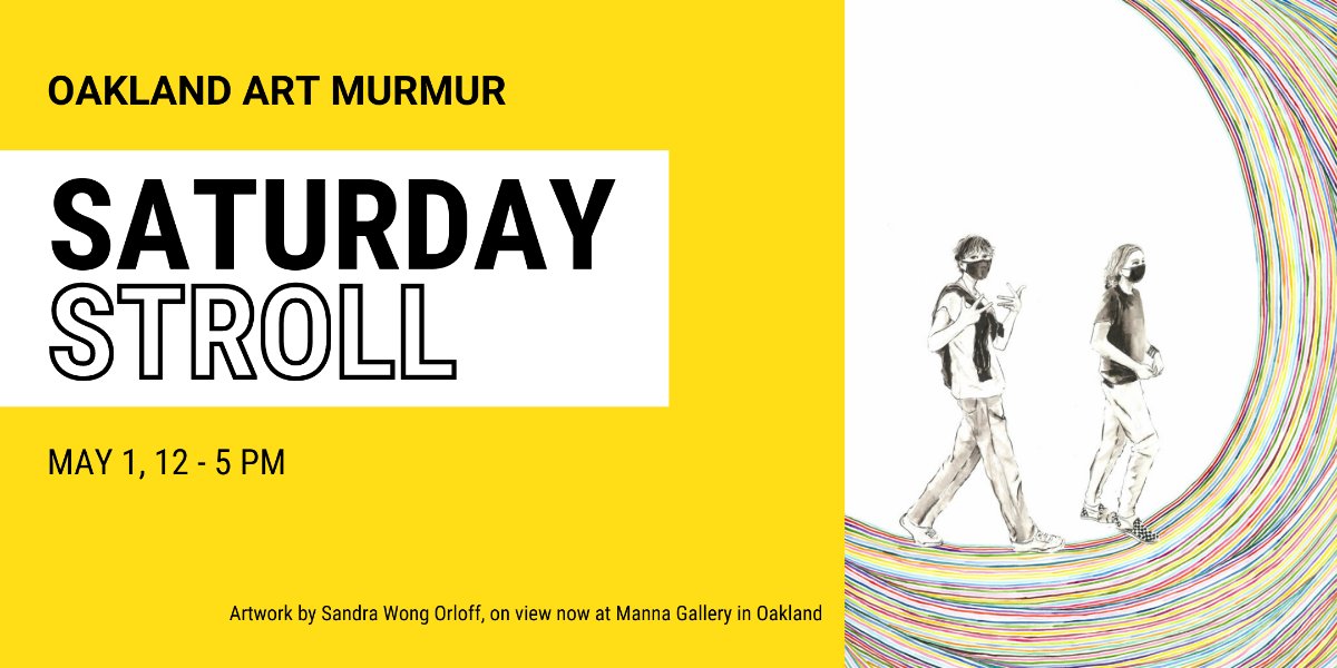 New Guidelines for Seeing Art IRL! CDC guidelines allow galleries to be open at 50% capacity with social distancing. OAM's Saturday Stroll is the perfect time to visit our art venues, many are now open Saturday afternoons between 12 - 5pm.  - mailchi.mp/oaklandartmurm…