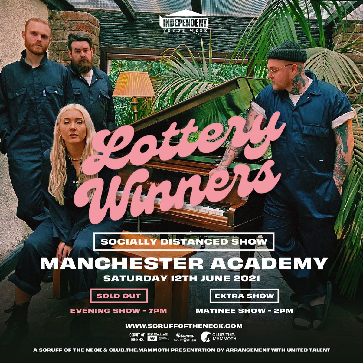 We’re looking for someone great to support us at our socially distanced show at Manchester Academy 1 in June. Band or solo. Tag someone who might be up for it!