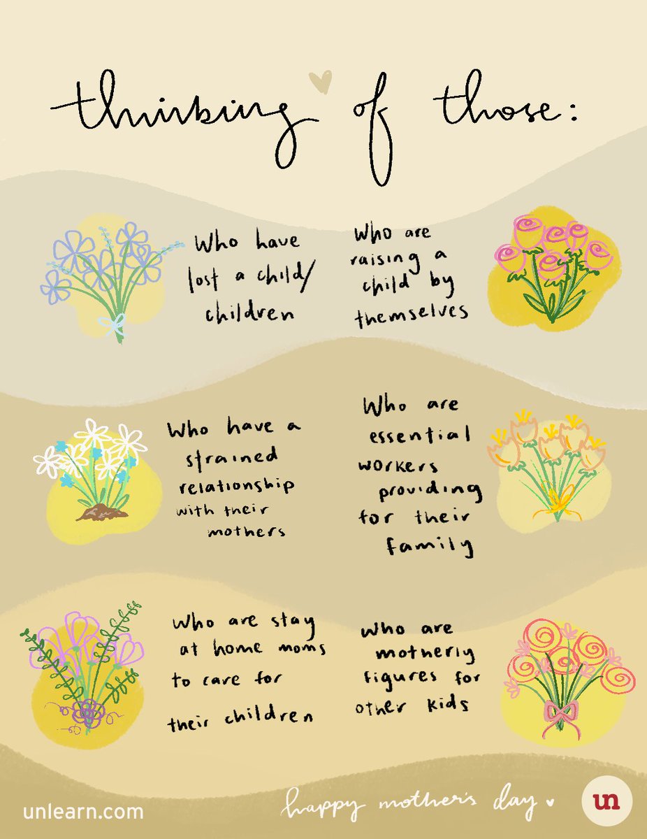 Today we celebrate all moms. Happy mother’s day to every mother and to those that are going through hard times, know that you are not alone <3

#unlearn #mothersday #happymothersday