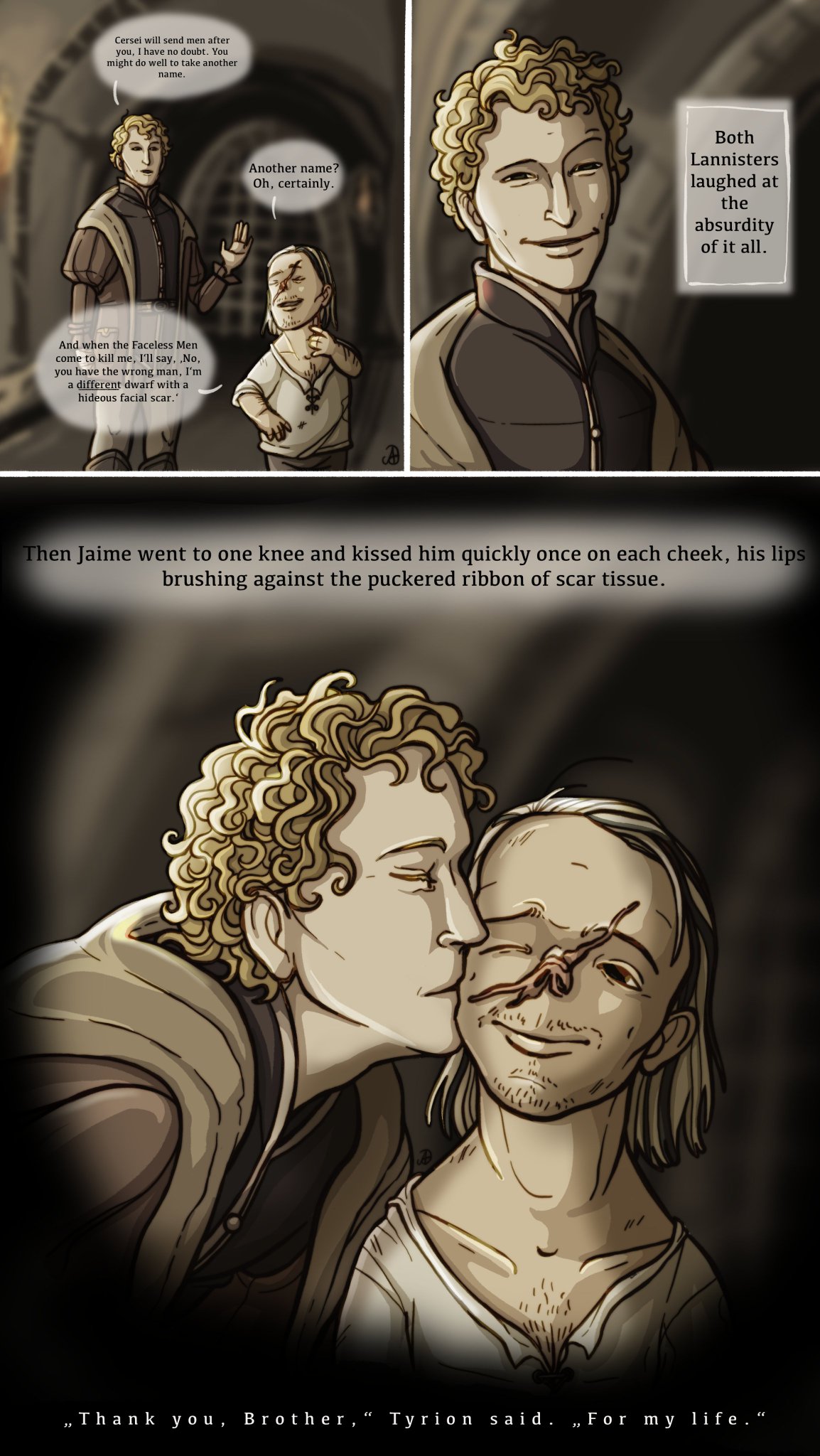 amuelia ~ on X: ““It was  a debt I owed you.” Jaime’s voice was 
