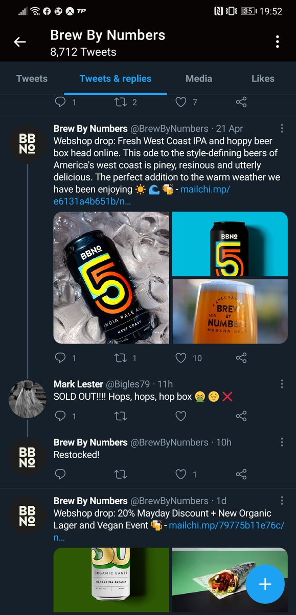 Mechanical_Mind's tweet photo. @GrahamSilander @BrewByNumbers Annoys me more when I see they've been on Twitter and can't just give a quick courtesy reply to acknowledge and say it's being looked at https://t.co/Dii1LkzU2M