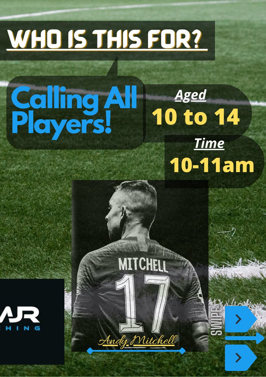 AMJRCoaching's tweet photo. 💥⚽️Super Sunday’s💥⚽️
 ➖
Improve | Your | Game
 ➖
📲 To confirm your booking please click the link below ⤵️

https://t.co/ZfSeprcTEq

🗣 Any questions please get in touch for more information ⚽️

#AMJRCoaching https://t.co/VV0o2Kc1QG