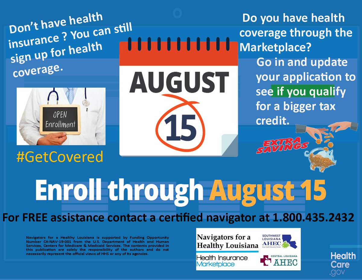 Still need health coverage .. we can help.. 1.800.435.2432