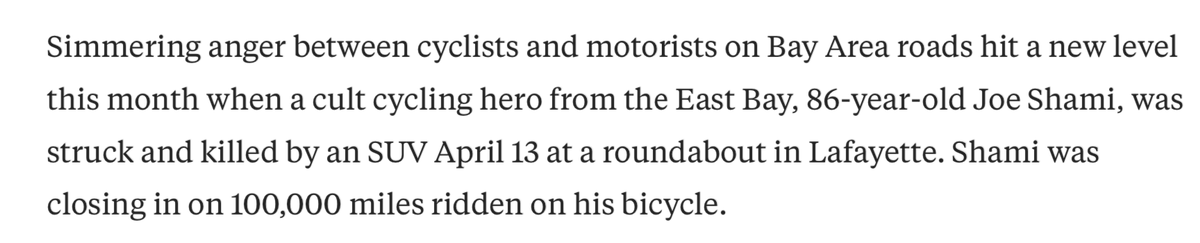 I used to live in SF and read Stienstra's hiking content. I have nothing against him but this lede is awful, framing the tragic death of a beloved community member as some sort of both-sides conflict. Imagine introducing this BS in a story about a victim who died any other way.