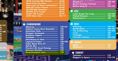 CommodoreSpain's tweet photo. ¡¡¡Ostras!!!! No tenía ni idea. Acabo de ver el índice del #Blastannual2020 vol 2 y sale nuestro juego de #desatranquesjaenthegame para C64 😮 @DesatranqueJaen ¡¡Cómo Mola!! Habrá que pillarlo 😍😊 ¡¡Gracias @CPCGAMINGDEMOS!! Thanks!!! https://t.co/vh5nUuDjOa