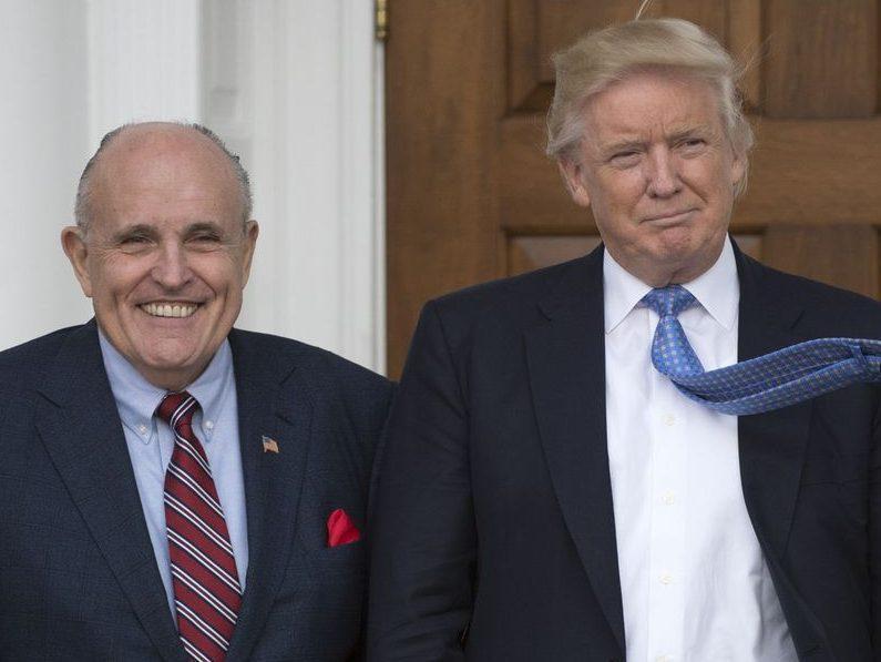 Trump says probe of his ex attorney Rudy Giuliani 'very unfair'