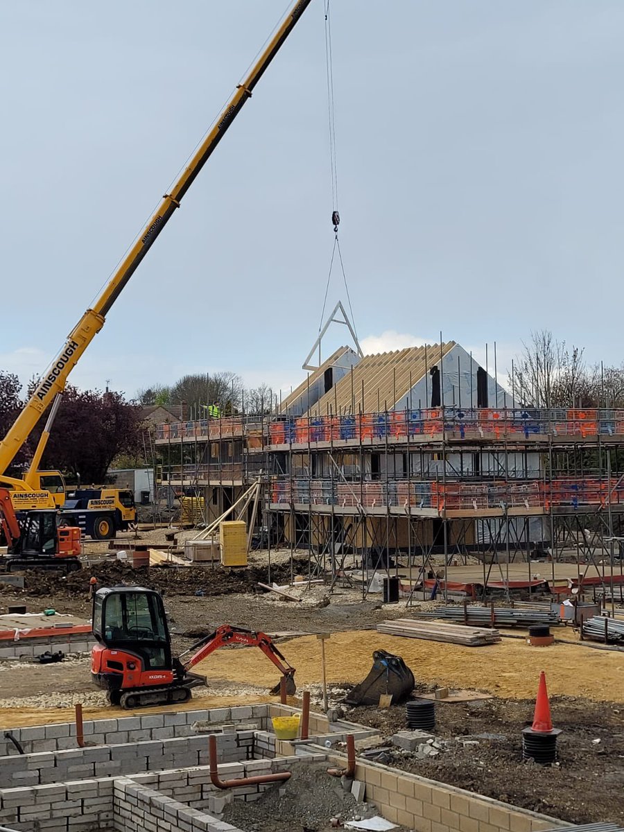 RBAMConstruct's tweet image. Works progressing at our Yaxley site.