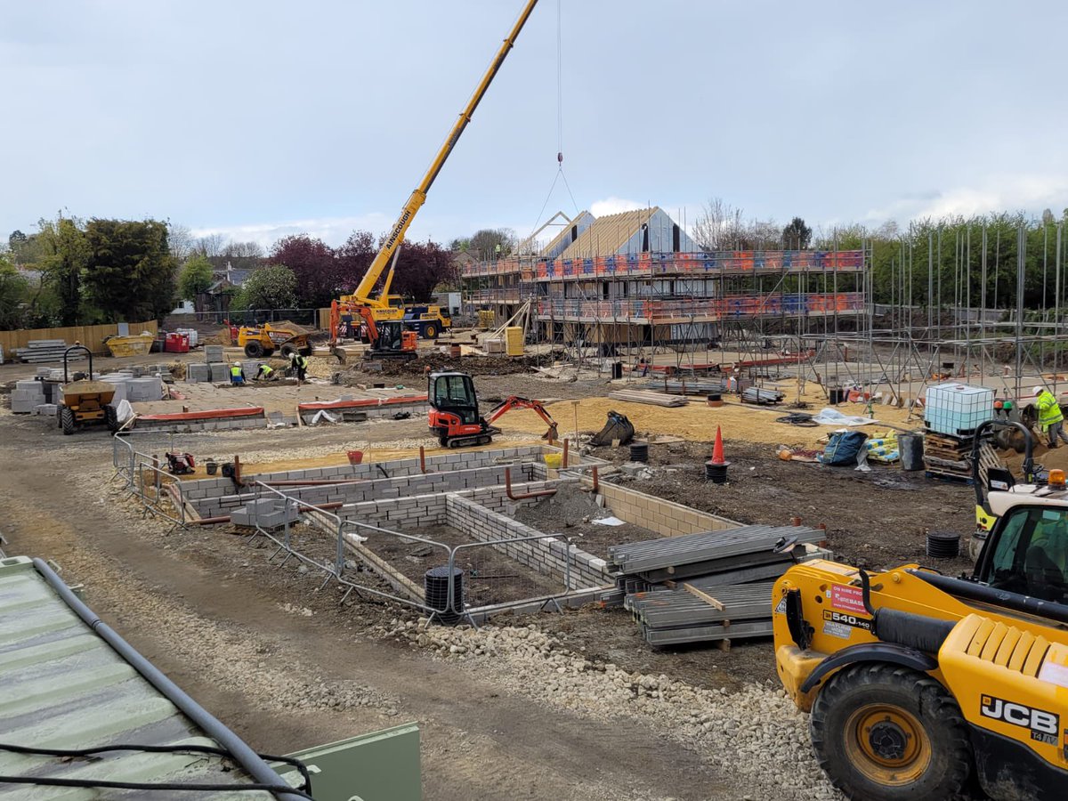 RBAMConstruct's tweet image. Works progressing at our Yaxley site.