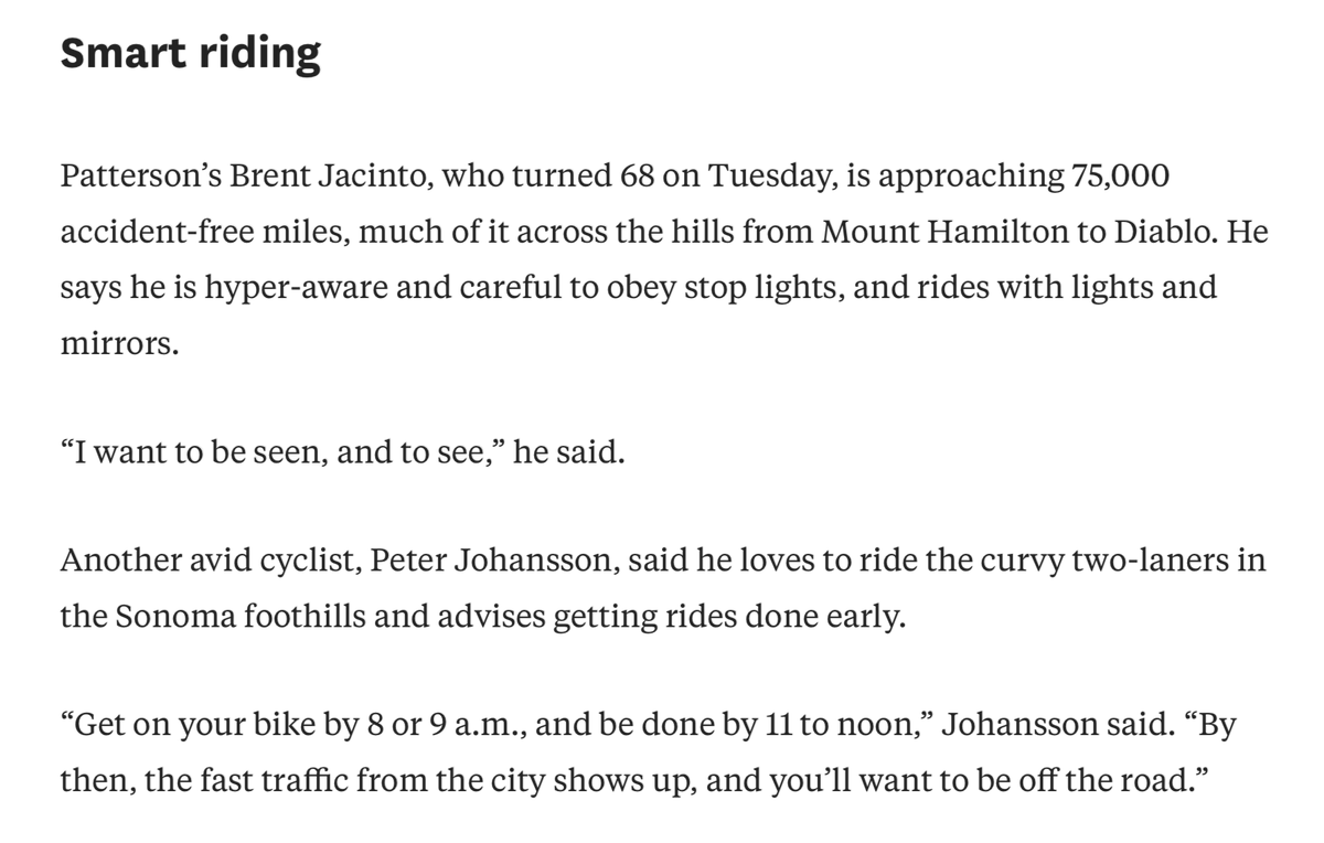 Here's more victim scolding advise from Stienstra. Innocent people are getting killed doing something legal so they should use lights & mirrors and try to wrap things up before driver folks start getting impatient doing their critical busywork. The lack of perspective is galling