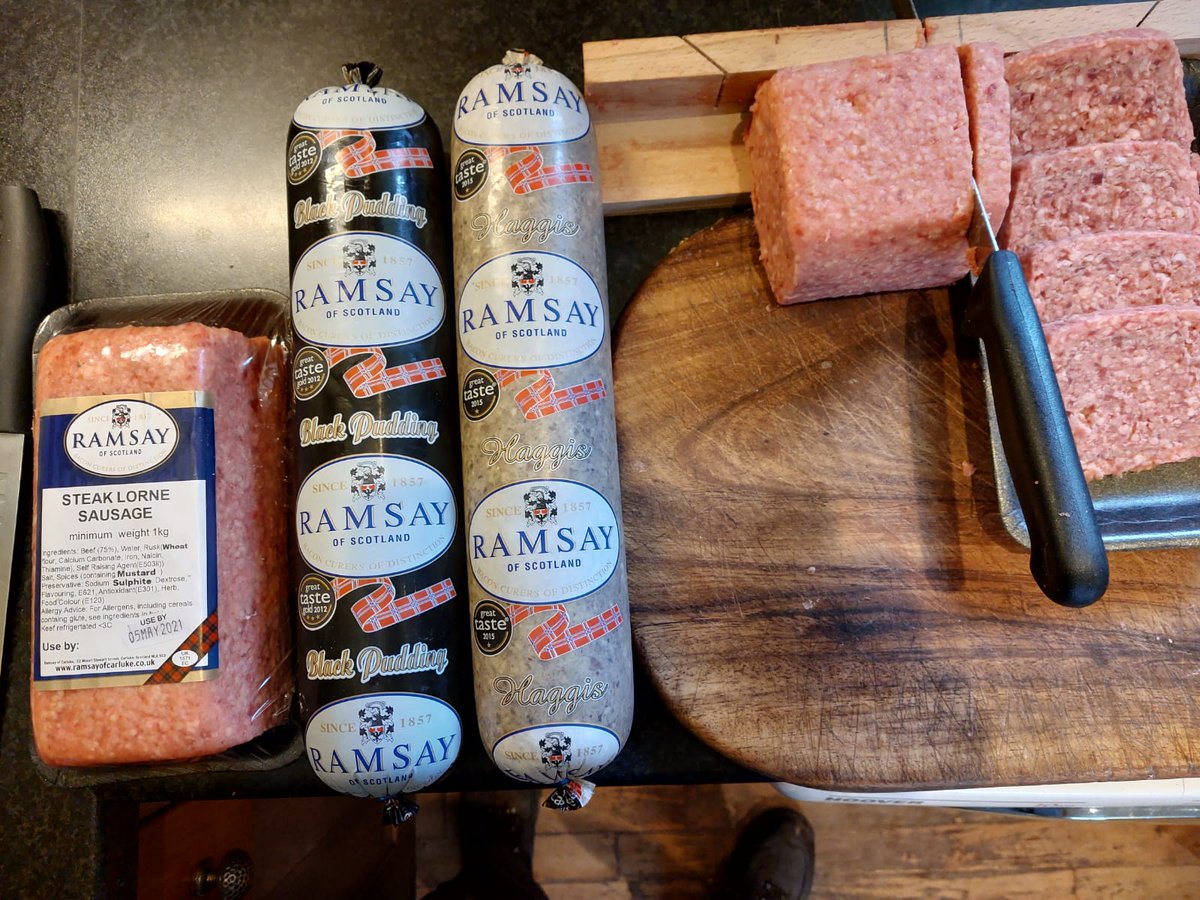 TheOldVicarageW's tweet image. Roddy getting his ingredients ready for the best full Scottish breakfast in the Yorkshire Dale's when we reopen next month. I better start making my  home made tattie scones. @BBCLookNorth @VisitEngland