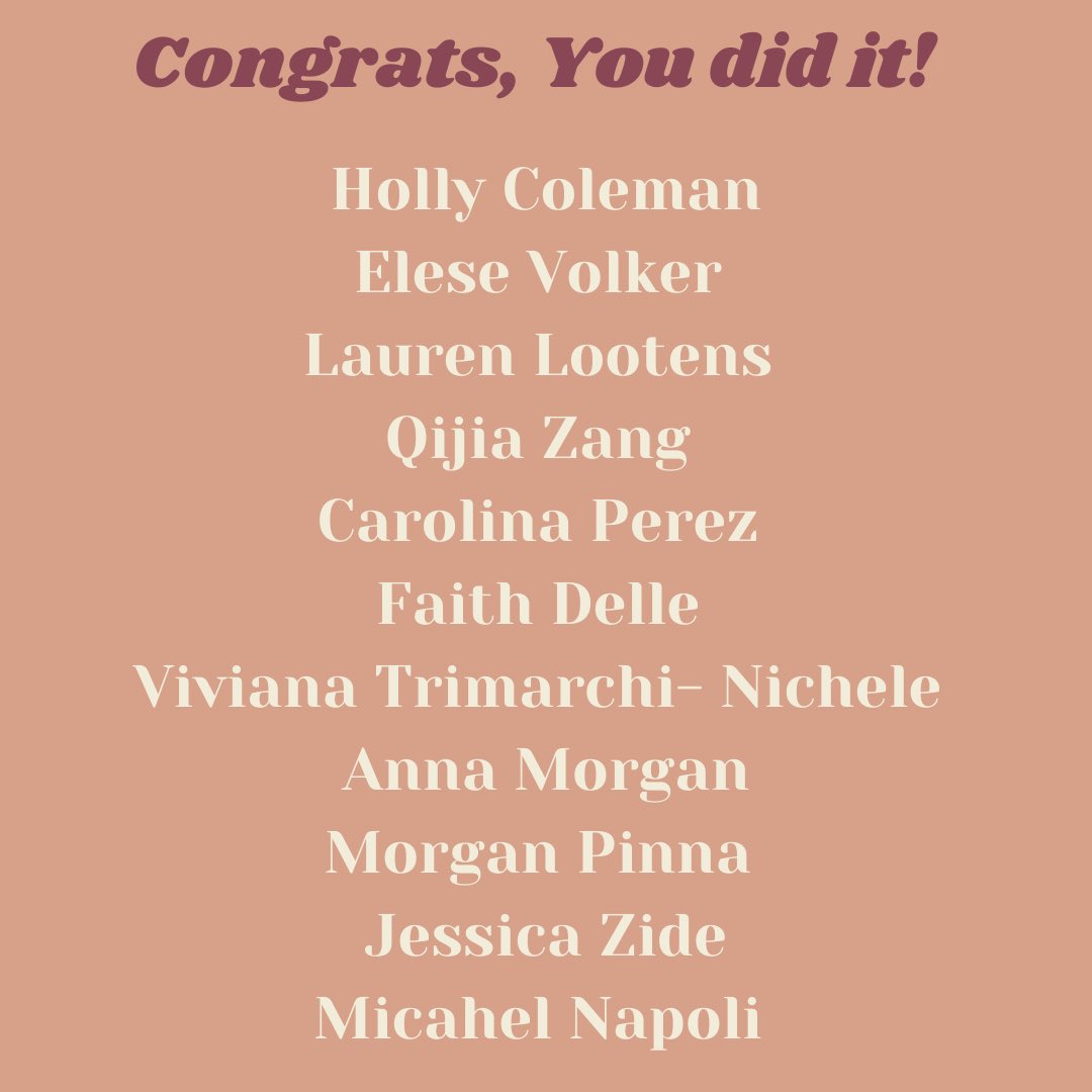 We would like to recognize all our Center graduates! 

Congratulations to all our Graduate and Undergraduate Multicultural Marketing recipients, Minor in Hispanic Marketing students, and graduates of the Center! 🎉🥳

We wish you luck and success in all your future endeavors! 🌟
