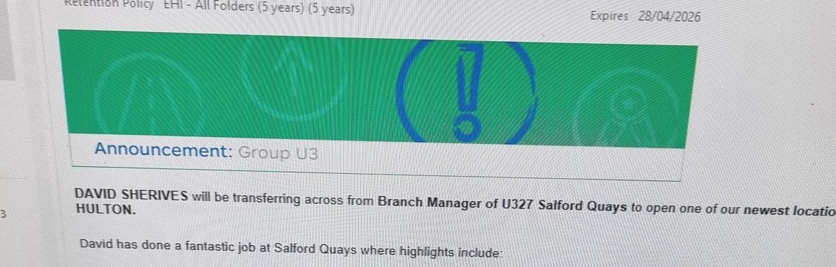 What a moment this is to be able to start a new branch. Can not wait for this next chapter in my career. Its going to be sad to leave my home that is <a href="/Enterprise_SQ/">Enterprise Salford Quays</a> but now on to big things. @paul_u34 <a href="/kierancregan/">Kieran Cregan 💙💛</a> <a href="/gpincheshire/">Gary Palmer</a> thanks for this amazing opportunity #Growth