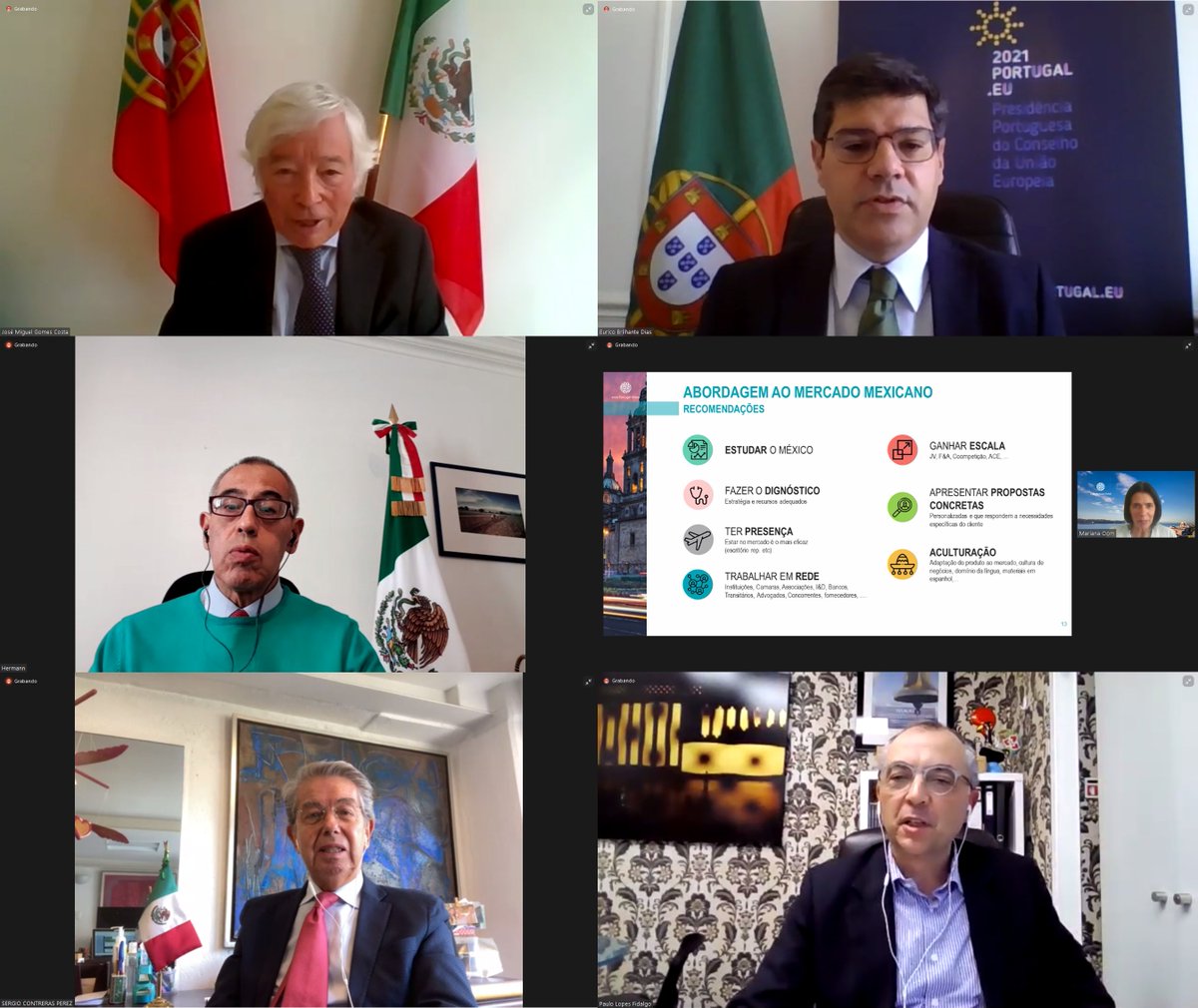ComceEuropa's tweet photo. Esta mañana durante la participación del @ComceOficial  en el webinar
🇲🇽🇵🇹 "Oportunidades de internacionalización en México para #moldes #maquinas y #herramientas para #industriaDePlasticos" 
Organizado por la #CCILM con @EmbaMexPor @nestrangeiro_pt @aicep 

#SomosCOMCE #Portugal https://t.co/YThn7RNfBg