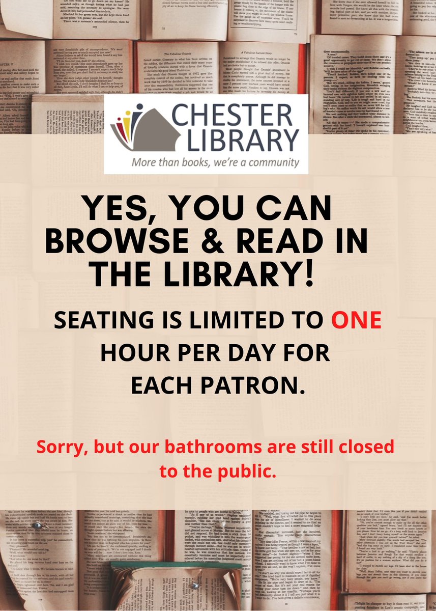 ChesterLibrary's tweet image. 