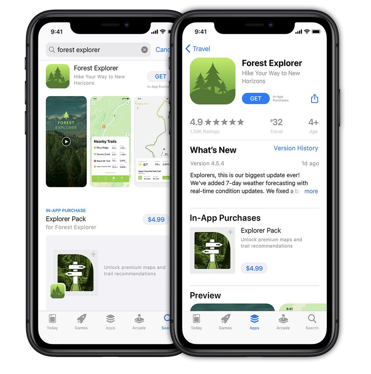  In-App Purchases On AppStoreWith iOS, users can browse in-app purchases directly on the App Store and start a purchase even before downloading your app https://developer.apple.com/app-store/promoting-in-app-purchases/