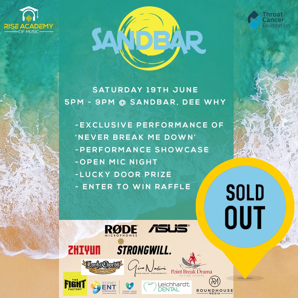 Officially SOLD OUT! Thank you to the students, parents, guests and attendees for supporting this amazing event at @sandbardeewhy . Its going to be amazing!

#performance #concert #performanceshowcase #raffles #luckydoorprize @asusau @rodemic #concert #music #livemusic