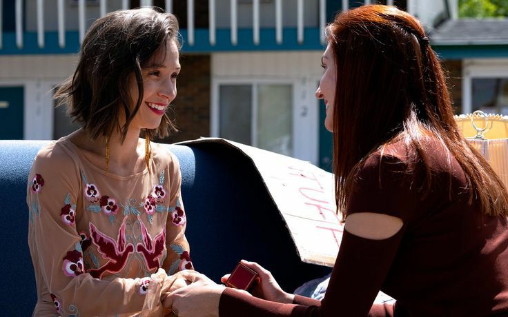 They got engaged...twice.  #WynonnaEarp  #BringWynonnaHome