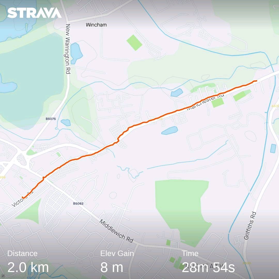 Check out my activity on Strava: bradleys walk strava.app.link/5KRV8yJkRfb