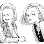 こんな表情見てみたい!？ドラゴンボールの人造人間18号のレアな表情!
