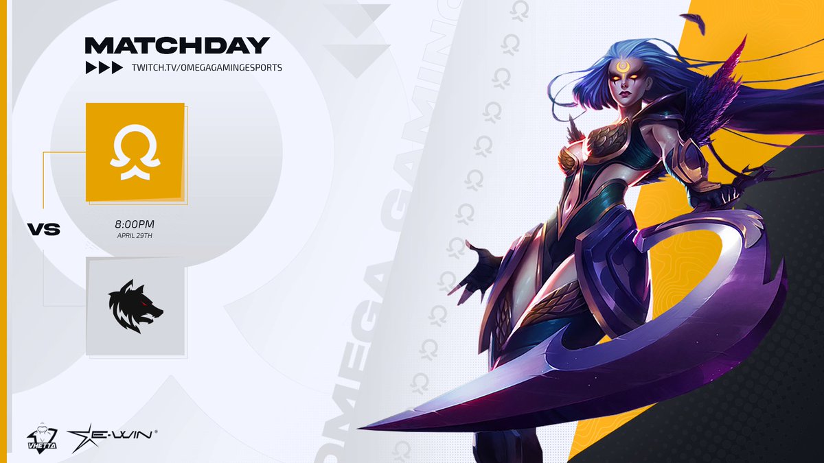 Omega Gaming Fury will be live on stream tonight vs <a href="/WichitaLoL/">Wichita Wolves LoL</a> White in the first round of <a href="/LastHitGods/">Last Hit Gods</a> PL playoffs at 8PM EST. Come out and support the boys!
#OMGWIN

Casters: <a href="/ravster49/">IVAR</a> 
on: twitch.tv/omegagamingesp…