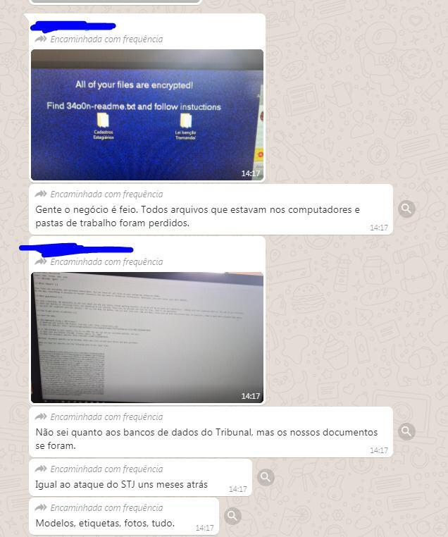 BruteBee's tweet image. #REvil #Sodinokibi #Ransomware hits 🇧🇷 #Brazilian Court of Justice of Rio Grande do Sul on April 28, 2021

Files of #tjrs could've been lost forever unless backups are available! DDoS attacks are yet to come, if its victims refuse to cooperate.⬇️

@TJRSoficial